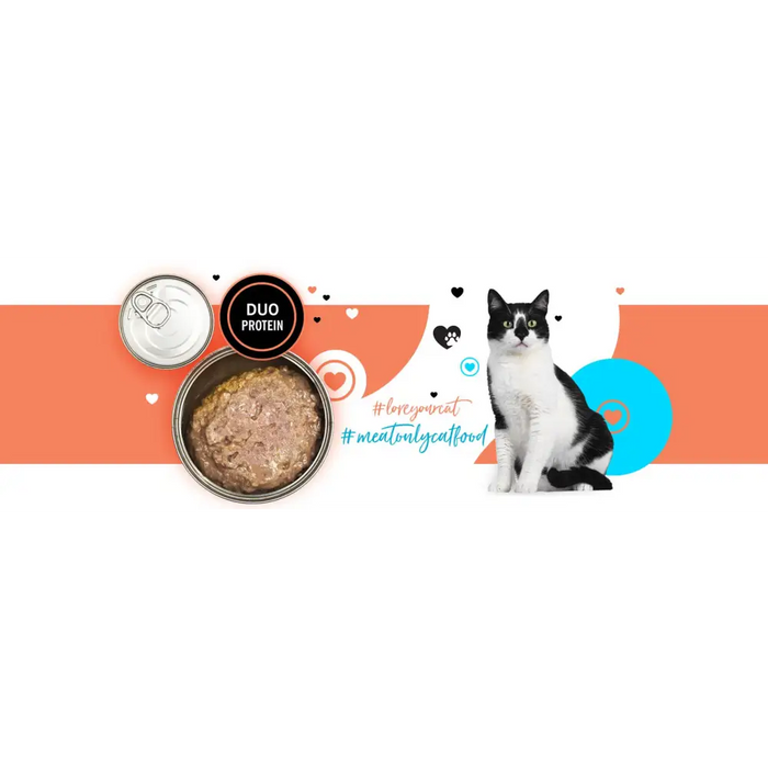 3COTY 14. Пуйка и патица - мокра храна за котки - 180гр