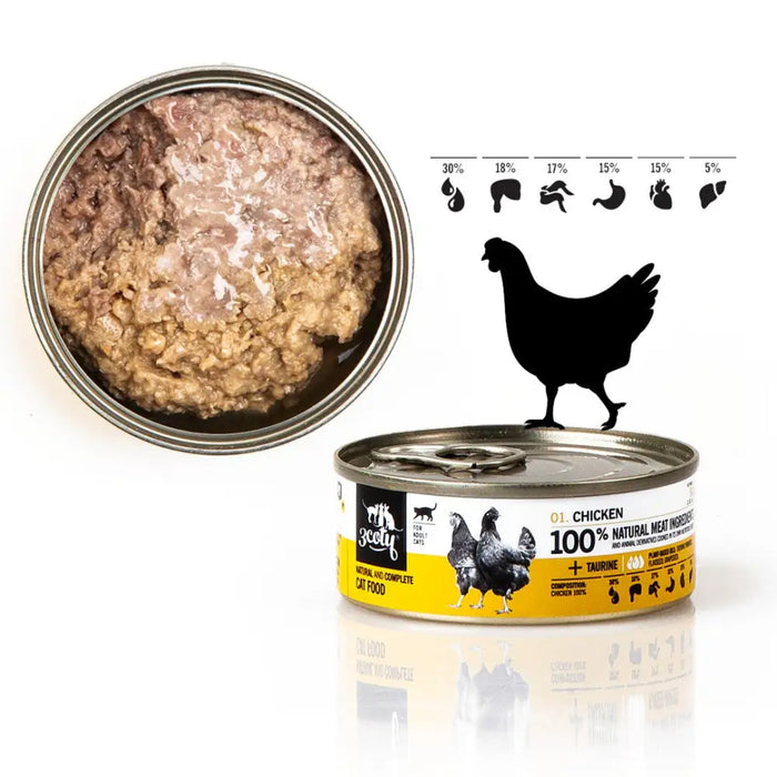 3COTY Chicken - мокра котешка храна - 80гр