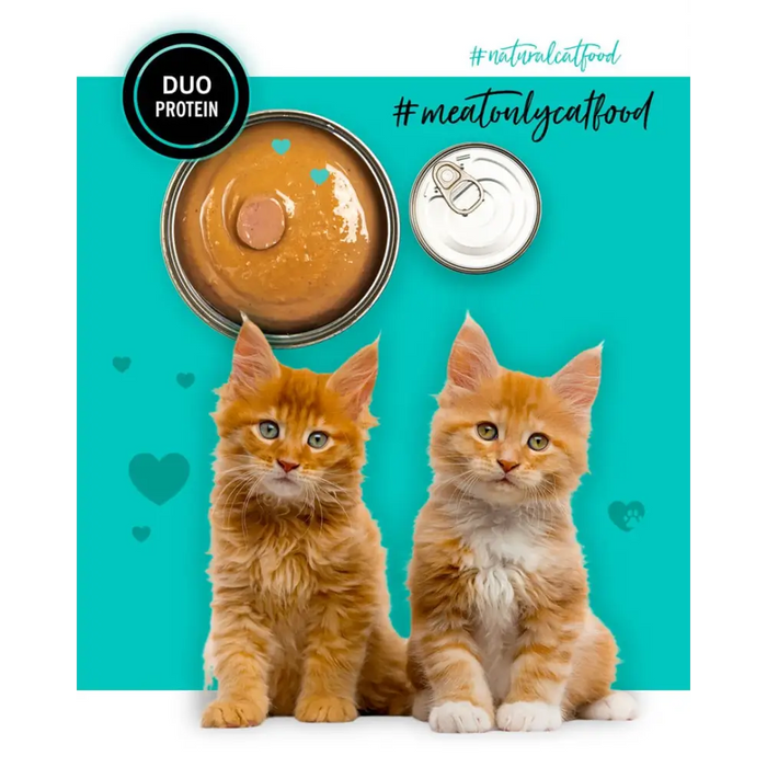 3COTY Пиле с патица За котенца - мокра котешка храна - 80гр