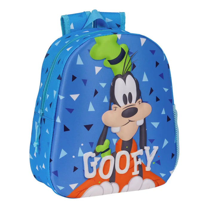 3D Детска раница Clásicos Disney Goofy Син 27 x 33 x 10 cm