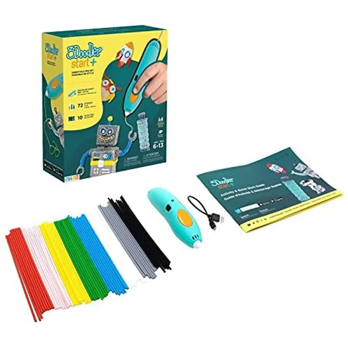 3D Doodler Start Plus 3D химикал 0.77 мм Тюркоаз Жълт