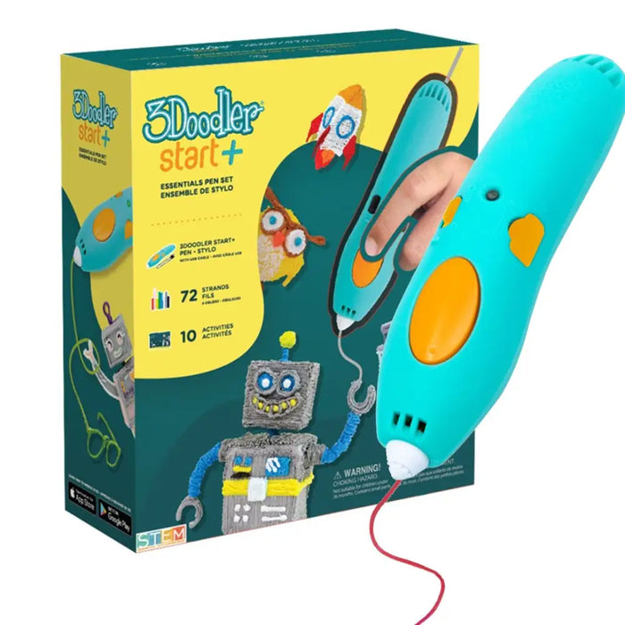 3D Doodler Start Plus 3D химикал 0.77 мм Тюркоаз Жълт