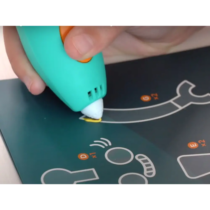 3D Doodler Start Plus 3D химикал 0.77 мм Тюркоаз Жълт