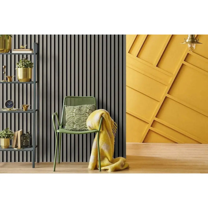 3D HDPS СТЕННИ ПАНЕЛИ NOLINA SLAT WALL GRAFIT 2.6 М.