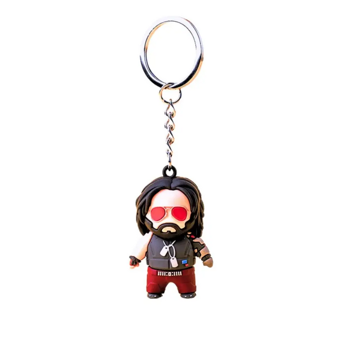 3D Keychain Good Loot Cyberpunk 2077 - Johnny Silverhand