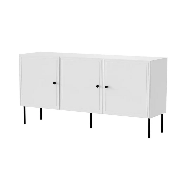 3D скрин PALAZZO BIS 151x40x75 бял мат