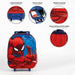 3D училищна чанта с колелца Spider-Man Син 25,0 x 31,0 x