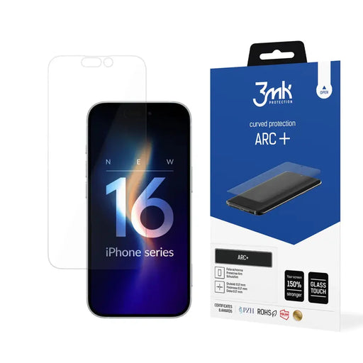 3mk ARC + защитно фолио за iPhone 16 Pro