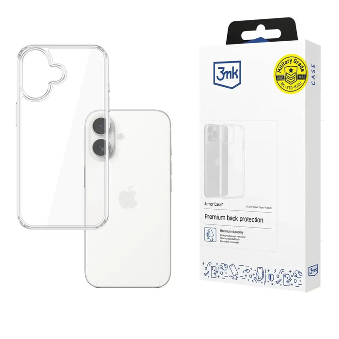 3mk Armor Case за Apple iPhone 17 - прозрачен