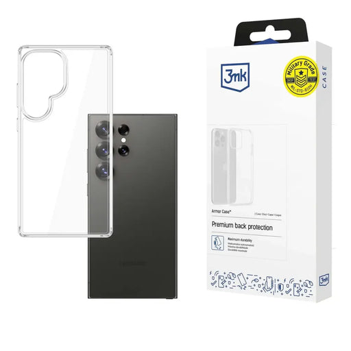 3mk Armor Case за Samsung Galaxy S25 Ultra - прозрачен