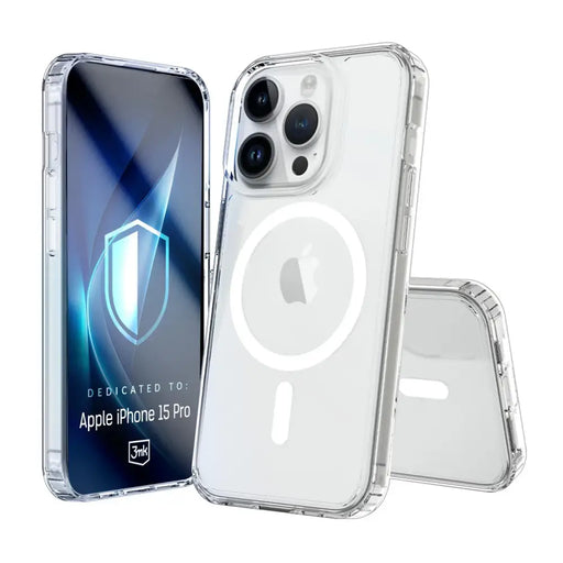 3mk Armor MagCase за iPhone 15 Pro - прозрачен