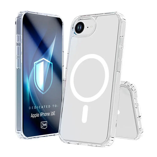 3mk Armor MagCase за iPhone 16E - прозрачен