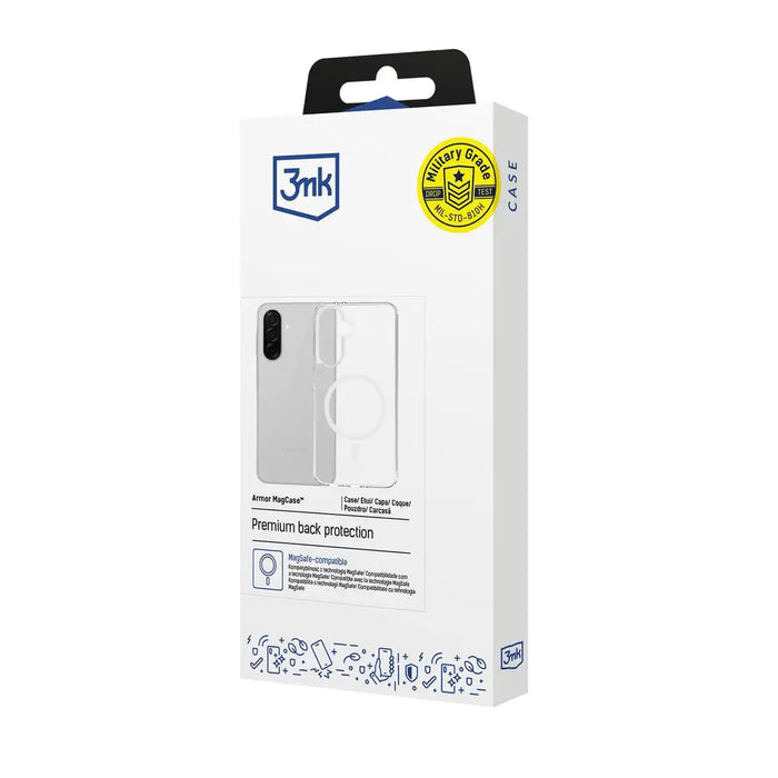 3mk Armor MagCase за Samsung Galaxy A56 - прозрачен