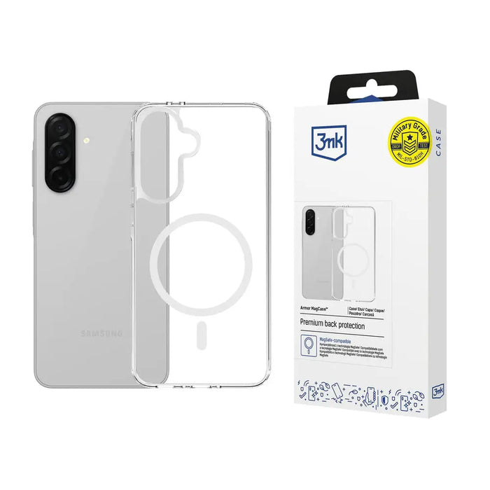 3mk Armor MagCase за Samsung Galaxy A56 - прозрачен