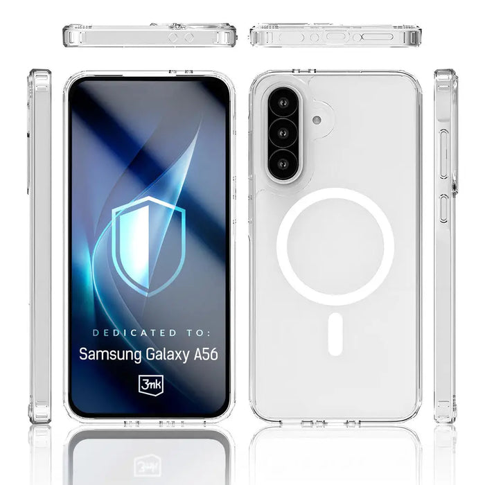 3mk Armor MagCase за Samsung Galaxy A56 - прозрачен