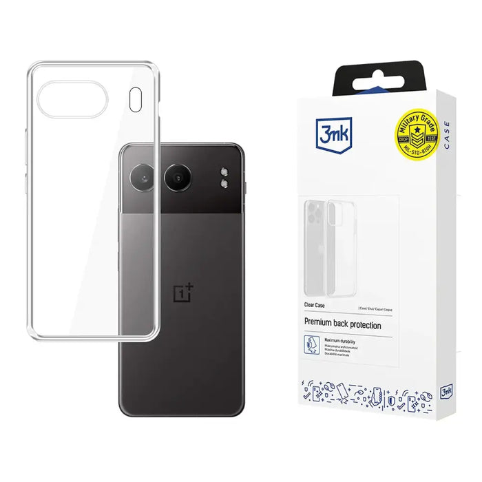 3mk Clear Case за OnePlus Nord 4 - прозрачен