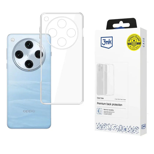 3mk Clear Case за Oppo Find X8 Pro - прозрачен