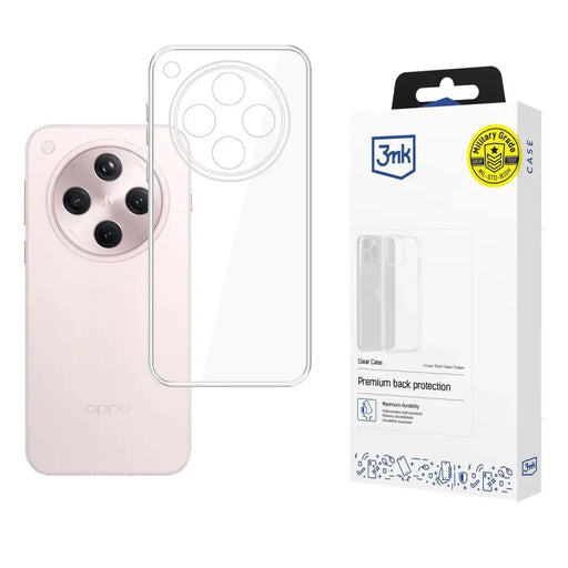 3mk Clear Case за Oppo Find X8 - прозрачен