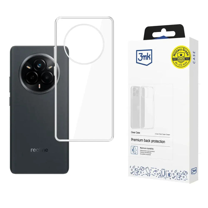 3mk Clear Case за Realme 14 Pro - Прозрачен