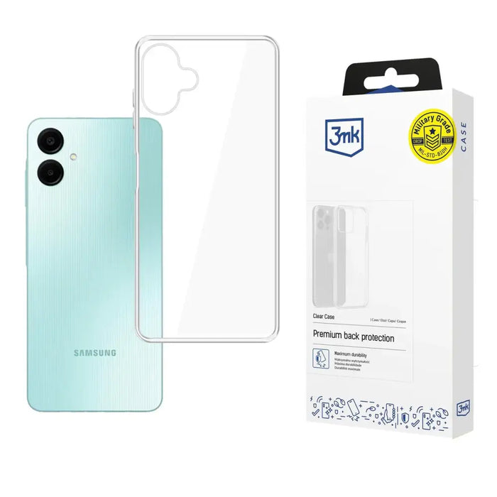 3mk Clear Case за Samsung Galaxy A06 - прозрачен