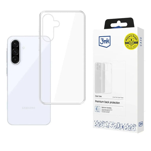 3mk Clear Case за Samsung Galaxy A36 5G - прозрачен
