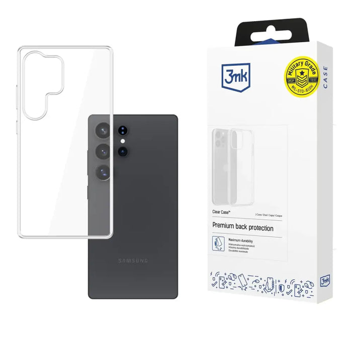 3mk Clear Case за Samsung Galaxy S25 Ultra - прозрачен