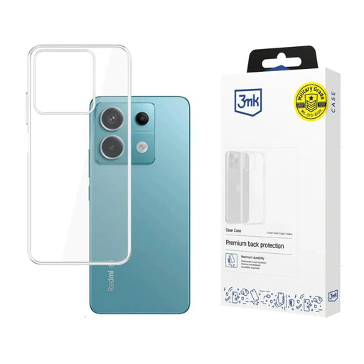 3mk Clear Case за Xiaomi Redmi Note 13 5G - прозрачен