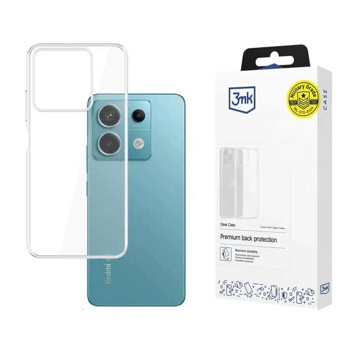 3mk Clear Case за Xiaomi Redmi Note 13 5G - прозрачен