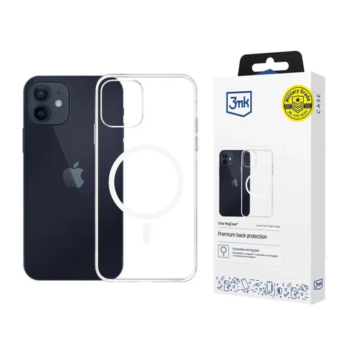 3mk Clear MagCase за Apple iPhone 12/12 Pro - прозрачен