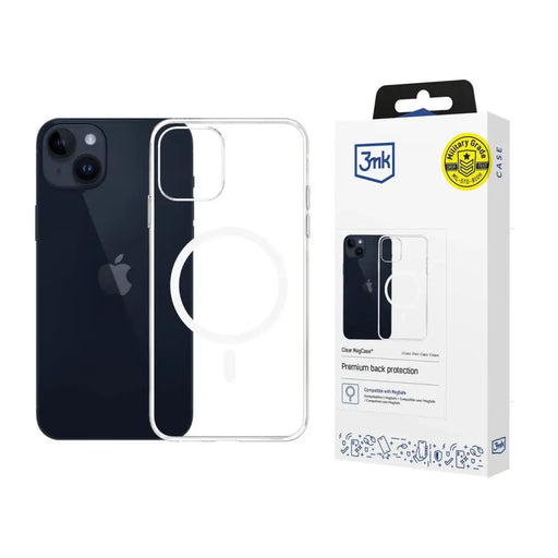 3mk Clear MagCase за Apple iPhone 14 - прозрачен