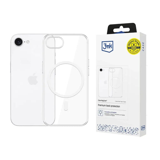 3mk Clear MagCase за Apple iPhone 16E - прозрачен