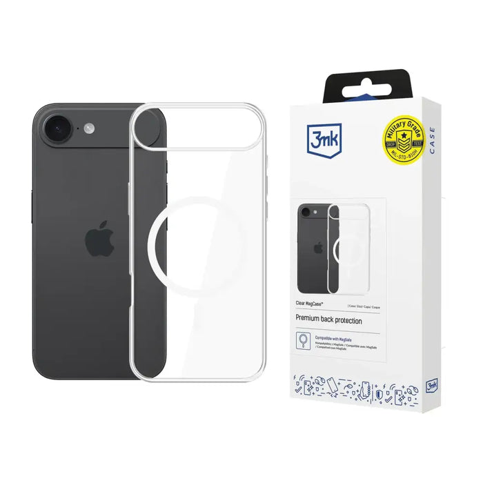 3mk Clear MagCase за Apple iPhone 17 Air прозрачен