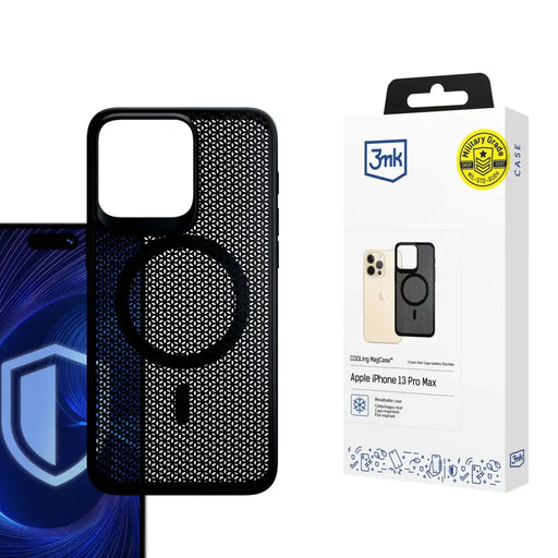 3mk COOLing MagCase Case за Apple iPhone 13 Pro Max - черен