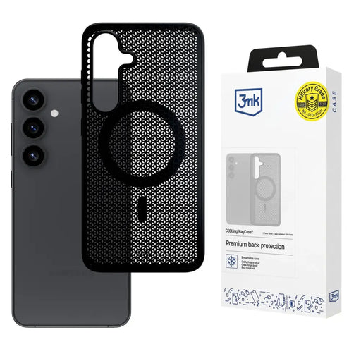 3mk COOLing MagCase за Samsung Galaxy S25 + - черен
