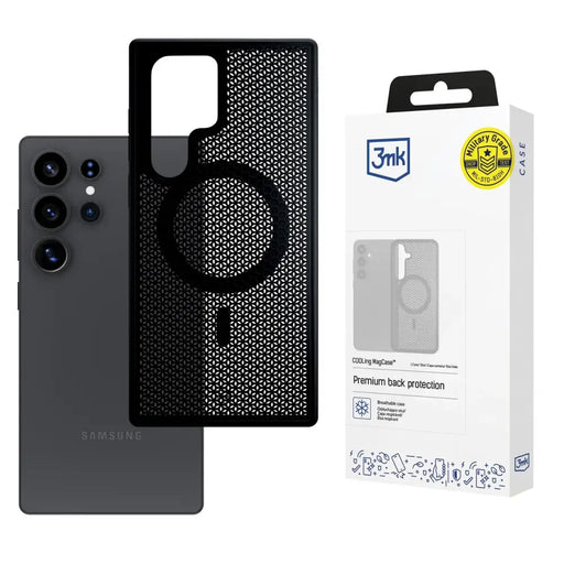 3mk COOLing MagCase за Samsung Galaxy S25 Ultra - черен