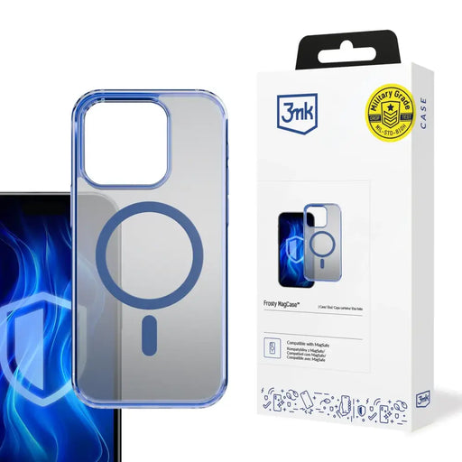 3mk Frosty MagCase Blue Case за Apple iPhone 16 Pro