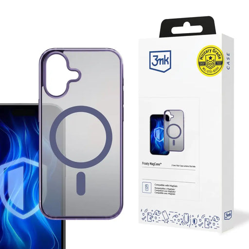 3mk Frosty MagCase Purple Case за Apple iPhone 16 Plus