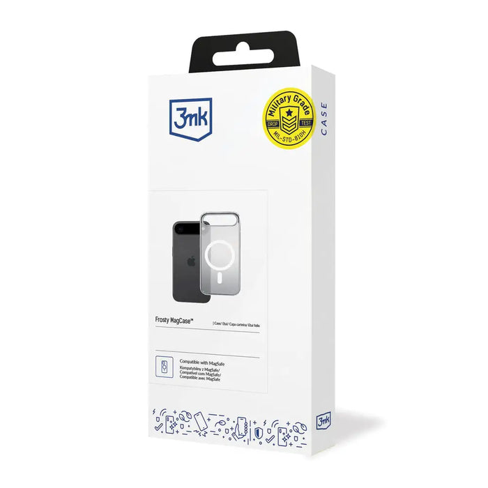3mk Frosty MagCase за iPhone 17 Air - бял