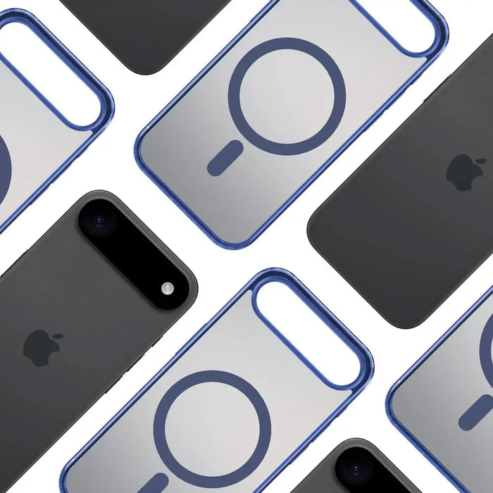 3mk Frosty MagCase за iPhone 17 Air - син