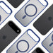 3mk Frosty MagCase за iPhone 17 Air - син