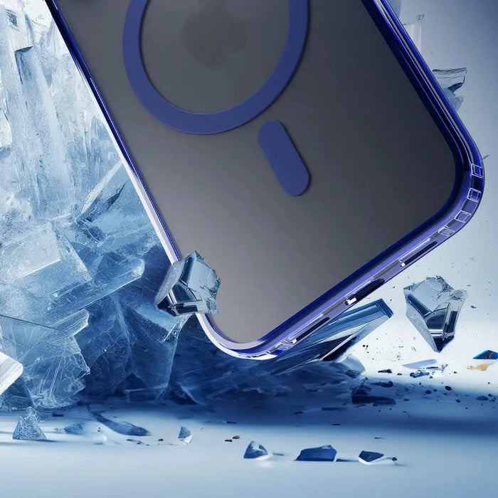 3mk Frosty MagCase за iPhone 17 Air - син