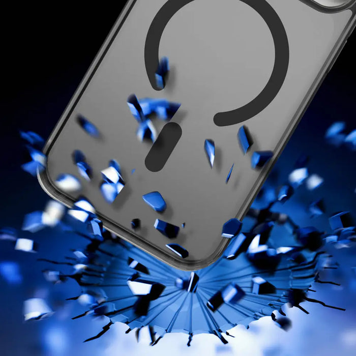 3mk Frosty MagCase за iPhone 17 Pro Max - черен