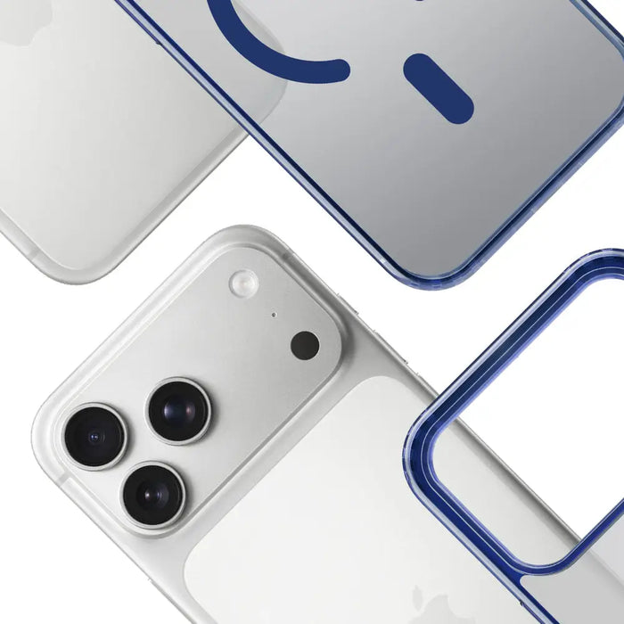 3mk Frosty MagCase за iPhone 17 Pro - син