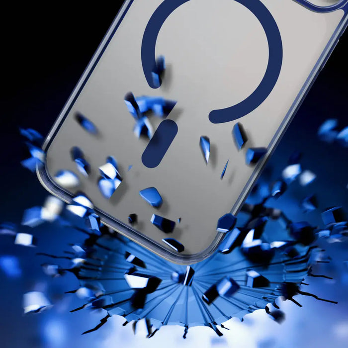 3mk Frosty MagCase за iPhone 17 Pro - син