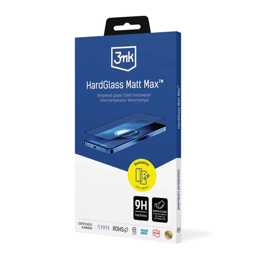 3mk HardGlass Matt Max закалено стъкло за iPhone 17 Pro Max