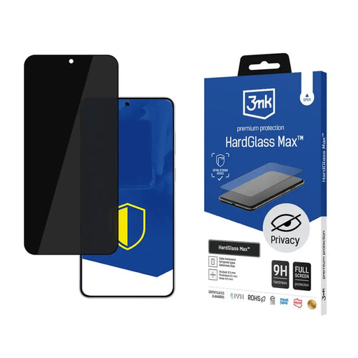 3mk HardGlass Max Privacy Black Privacy Glass за Samsung