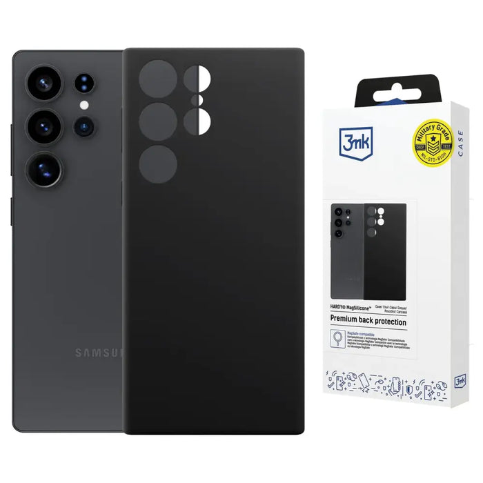 3mk Hardy MagSilicone Case за Samsung Galaxy S24 Ultra