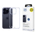 3mk Just20g Clear Case за Apple iPhone 14 Pro - прозрачен