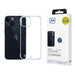 3mk Just20g Clear Case за Apple iPhone 15 - прозрачен