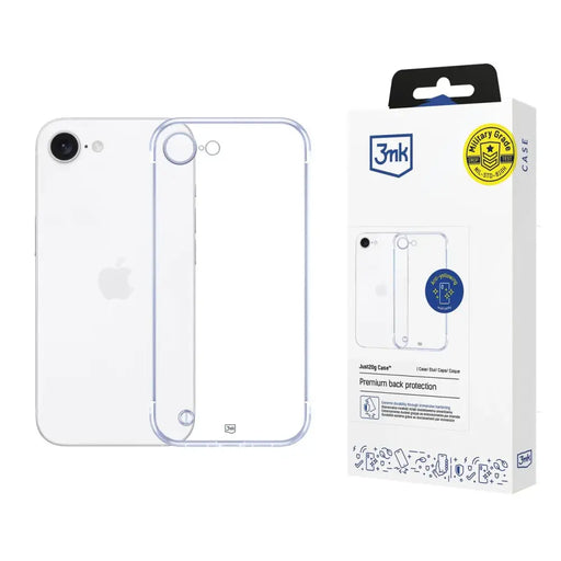 3mk Just20g Clear Case за Apple iPhone 16E - прозрачен